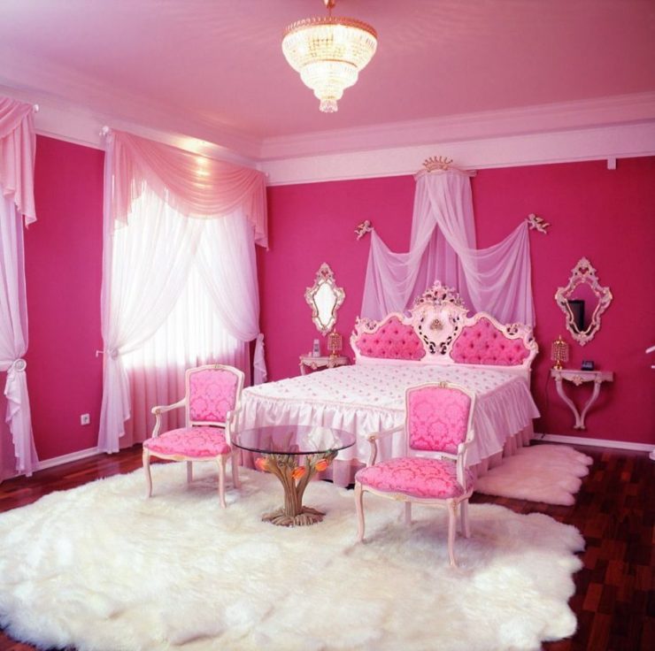 Мебель Розовая Фото