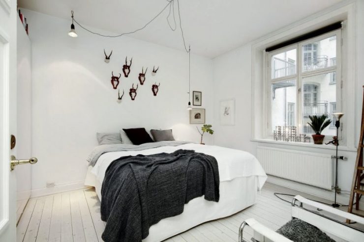 Скандинавская Спальня Дизайн Фото
