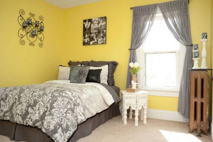 Желтая Спальня Фото