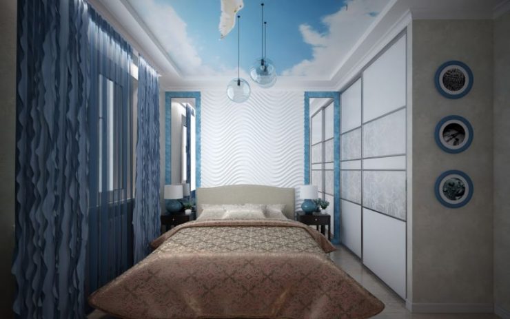 Голубая спальня 2