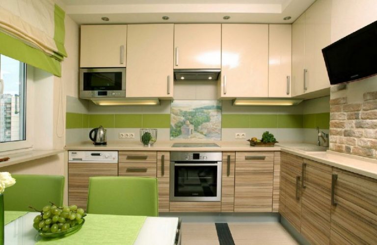 Дизайн прямая кухни 9 квм Дизайн прямая кухни 9 квм