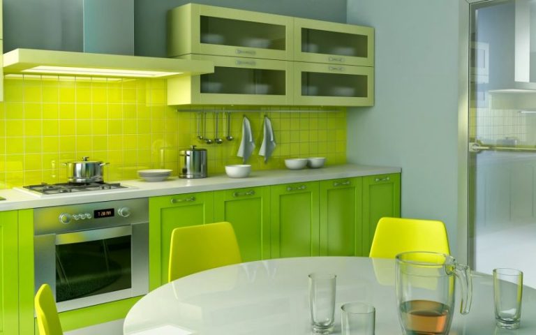 Крашенные кухни в интерьере Крашенные кухни в интерьере