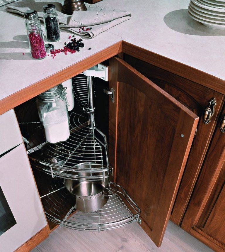 Выдвижные системы для кухни - 70 фото лучших идей по дизайну