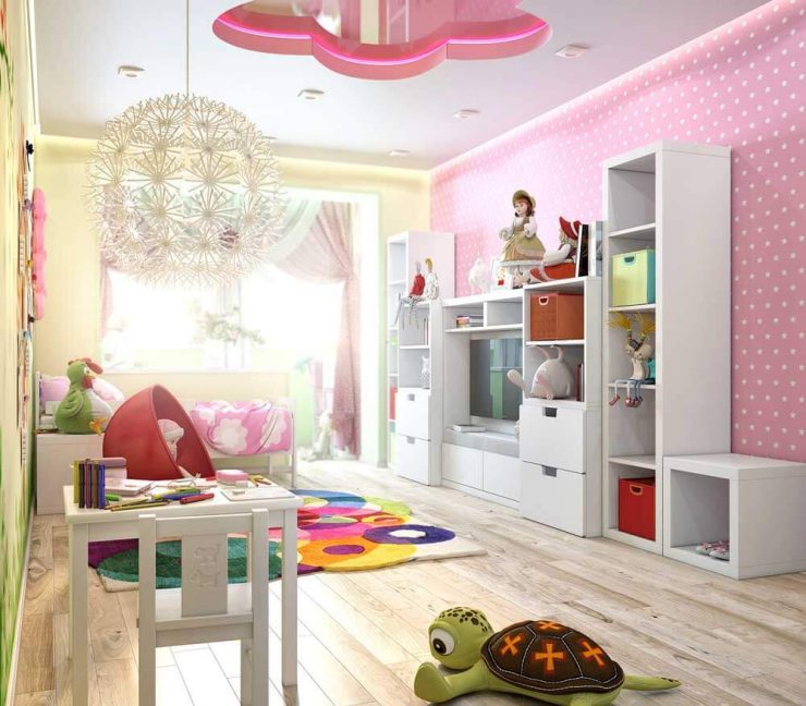 Стили оформления детской комнаты для девочки 3-6 лет