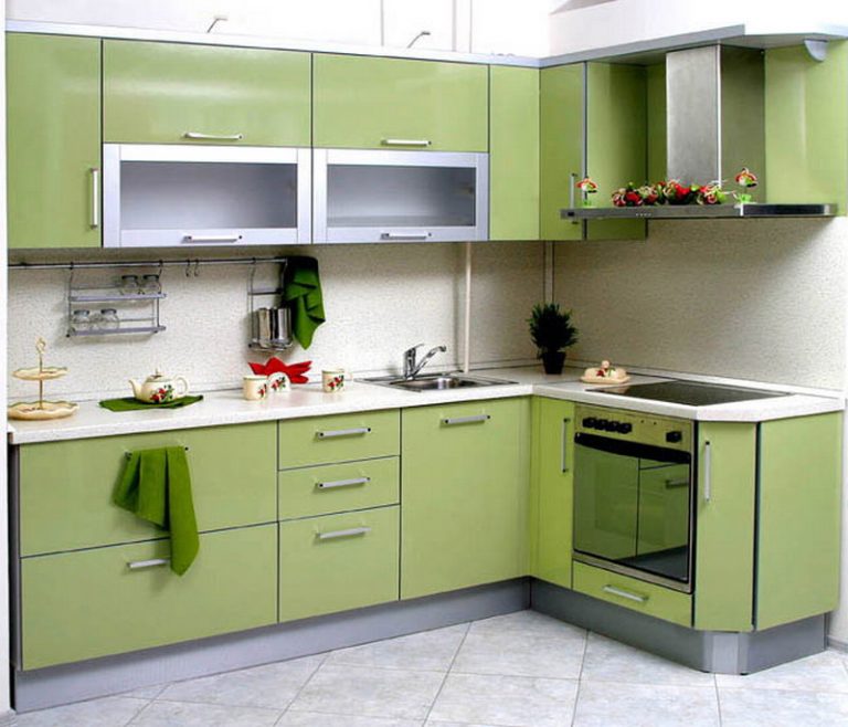 Кухонный гарнитур для маленькой кухни угловой: фото, идеи дизайна в .